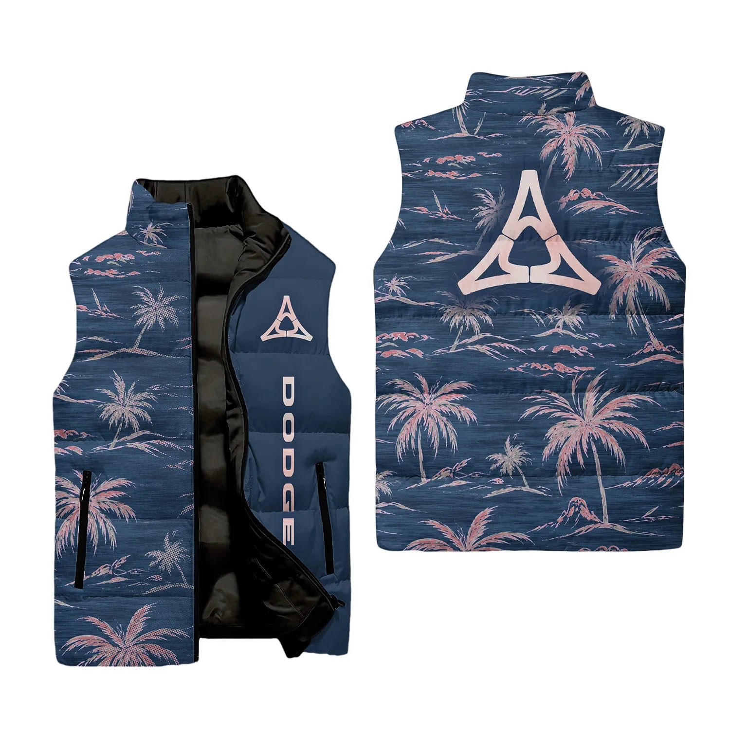 Dodge Sleeveless Puffer Jacket SHW013
