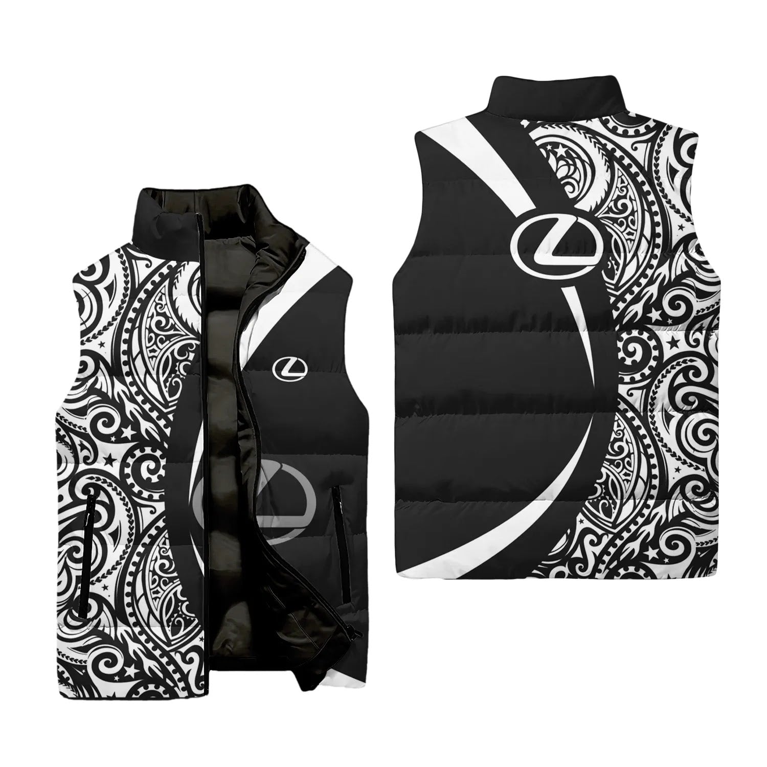 Lexus Sleeveless Puffer Jacket SHW072