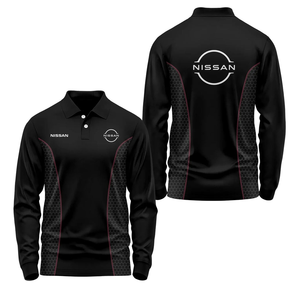 Nissan Long Sleeve Polo SC072
