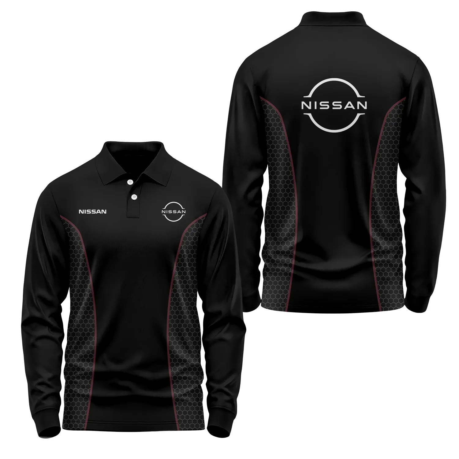 Nissan Long Sleeve Polo SC072