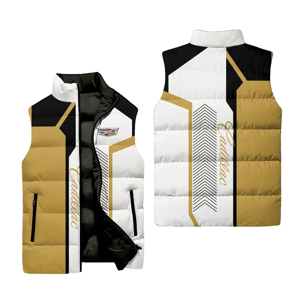 Cadillac Sleeveless Puffer Jacket SC065
