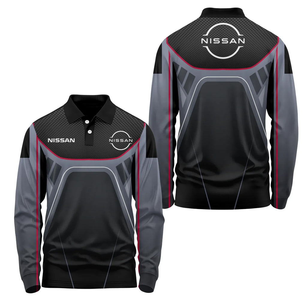Nissan Long Sleeve Polo SC088