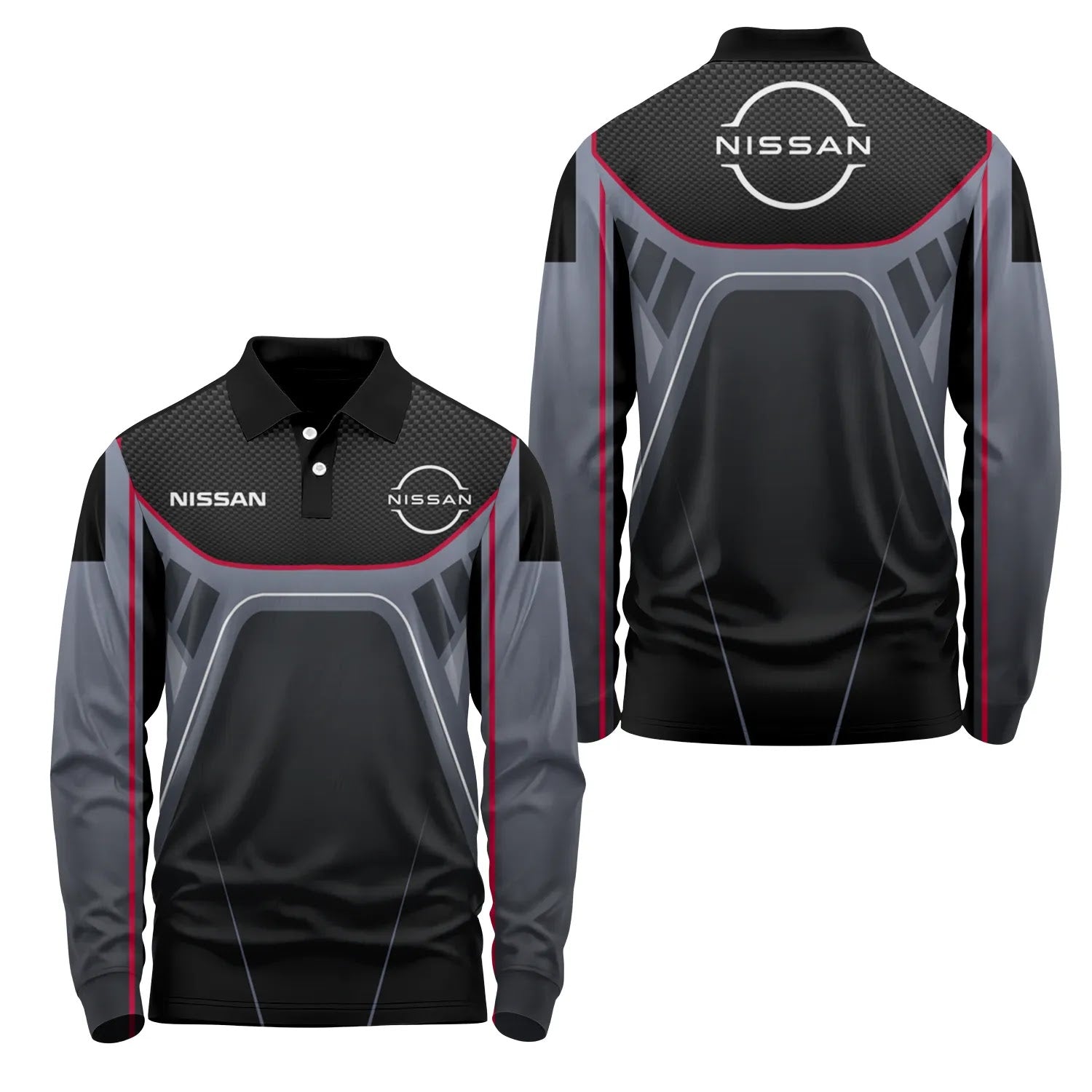 Nissan Long Sleeve Polo SC088
