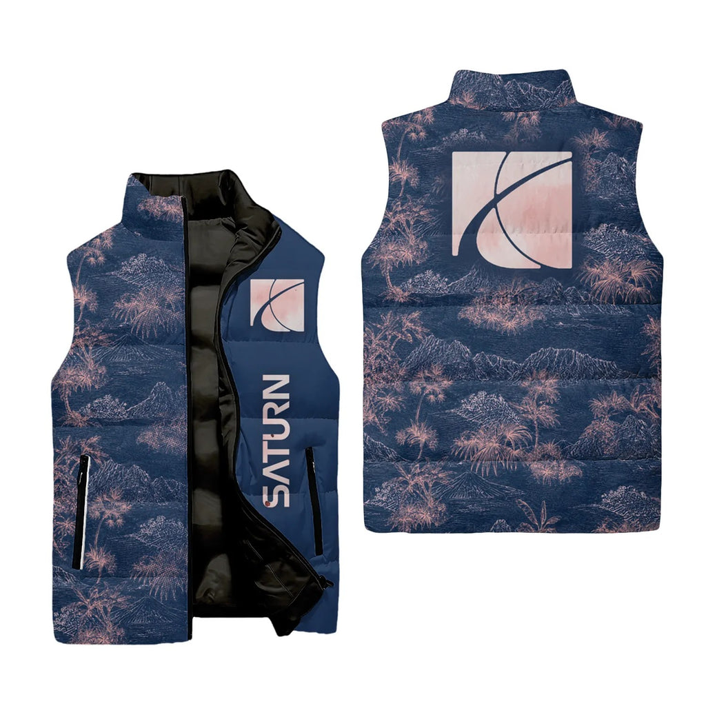 Saturn Sleeveless Puffer Jacket SHW007
