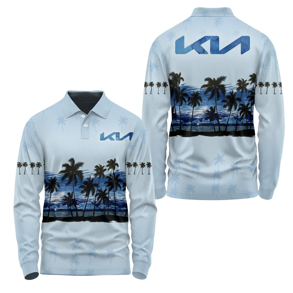 Kia Long Sleeve Polo SHW016