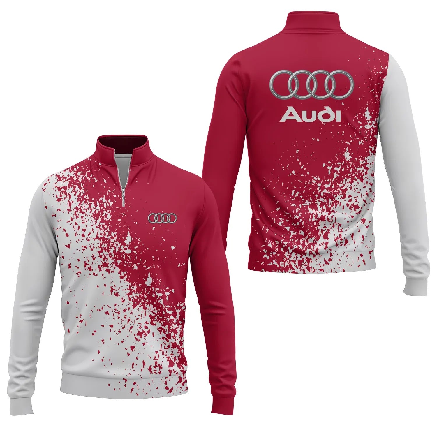 Audi Quarter-zip Pullover SC070