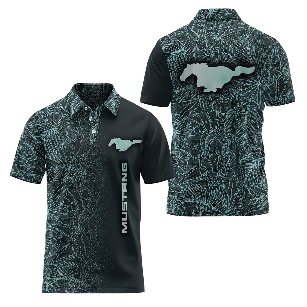 Ford Mustang Short Sleeve Polo SHW008