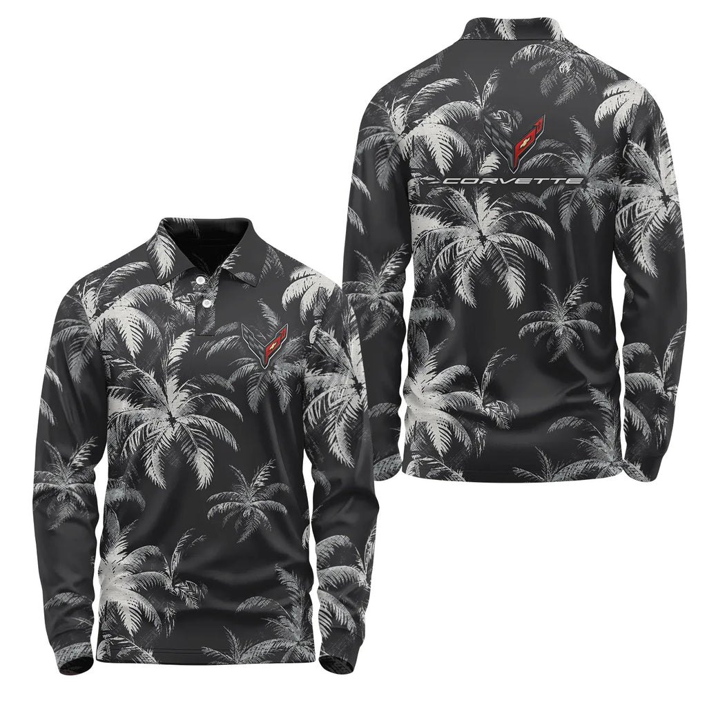Corvette Long Sleeve Polo SC112