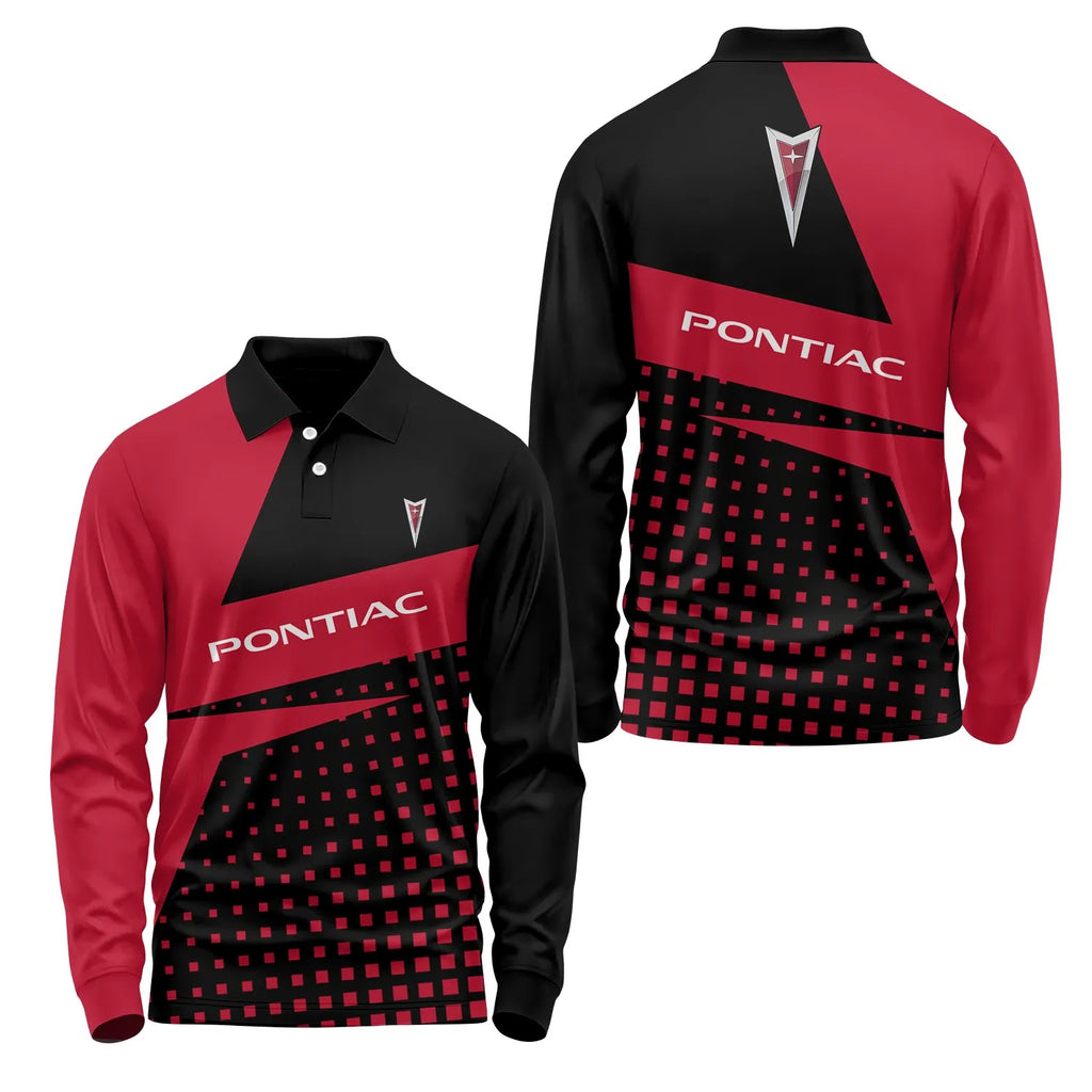 Pontiac Long Sleeve Polo SC083