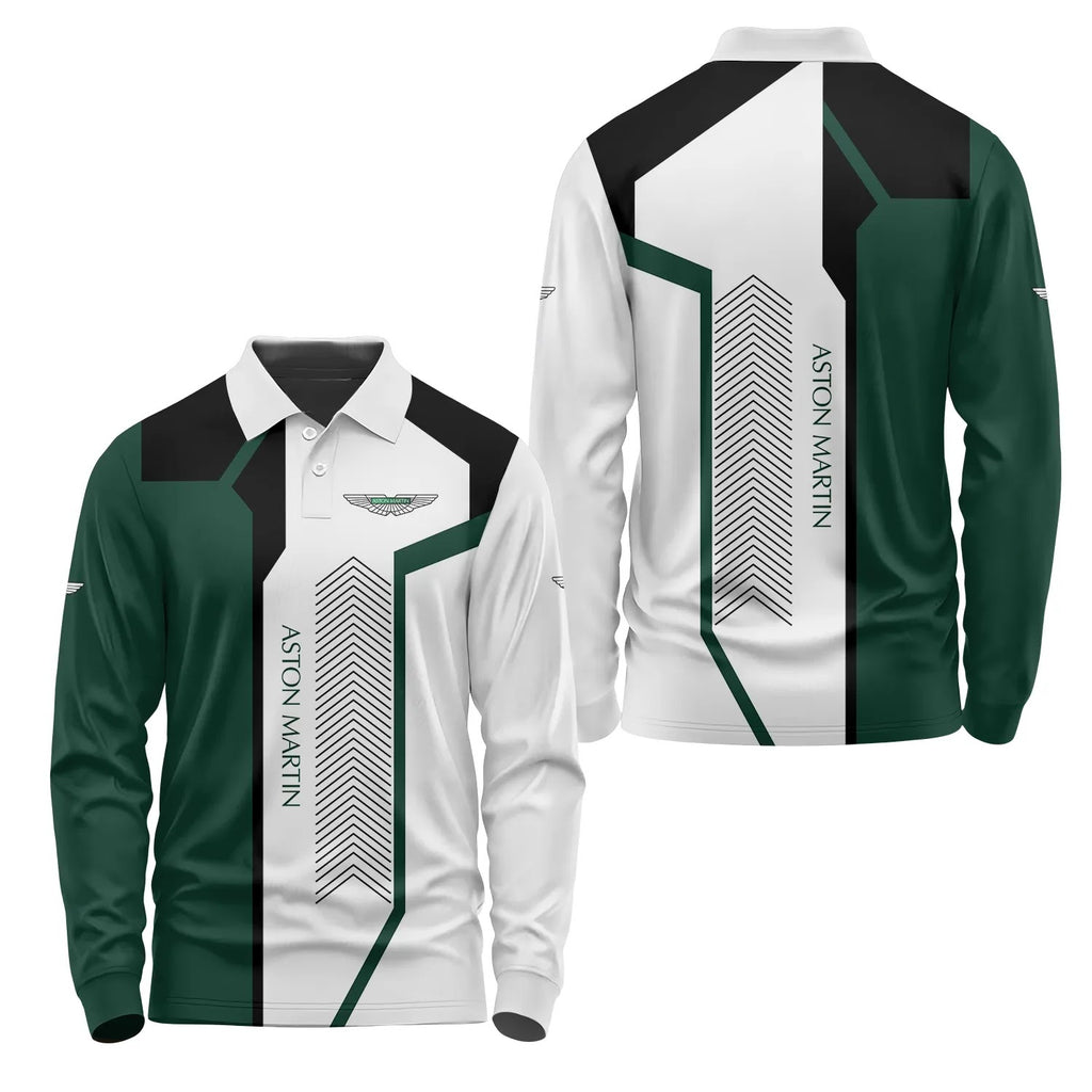 Aston Martin Long Sleeve Polo SC065
