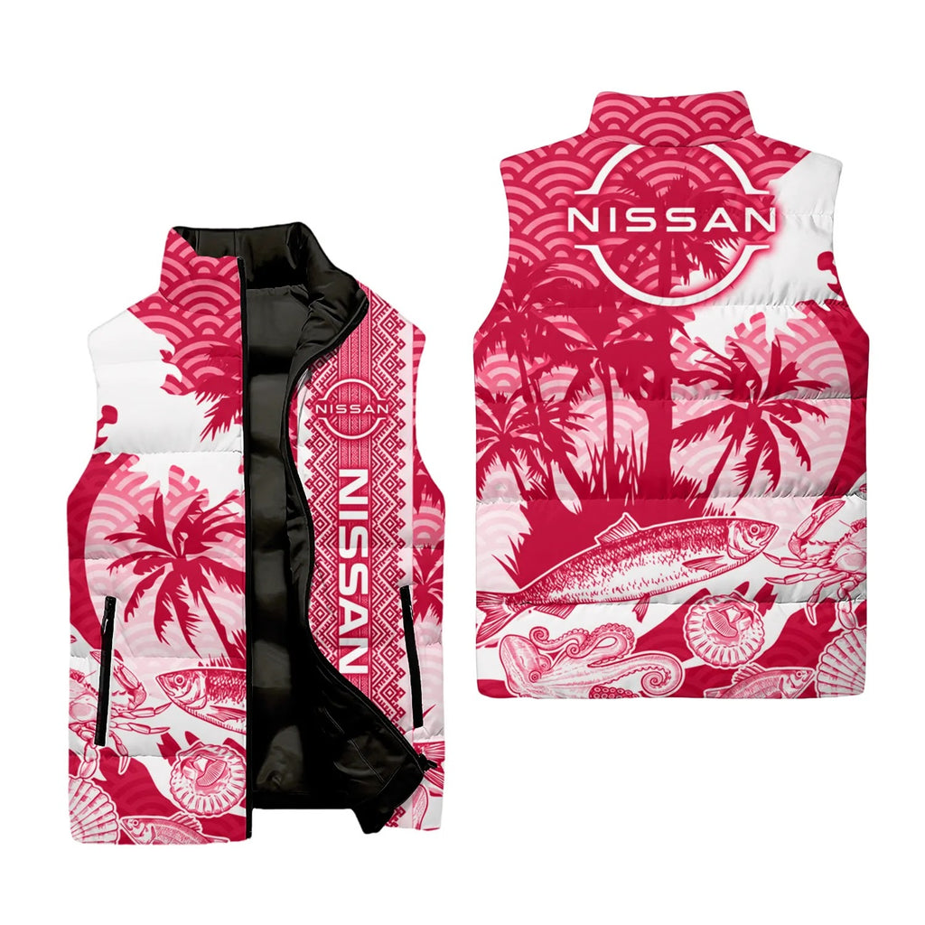 Nissan Sleeveless Puffer Jacket SHW038