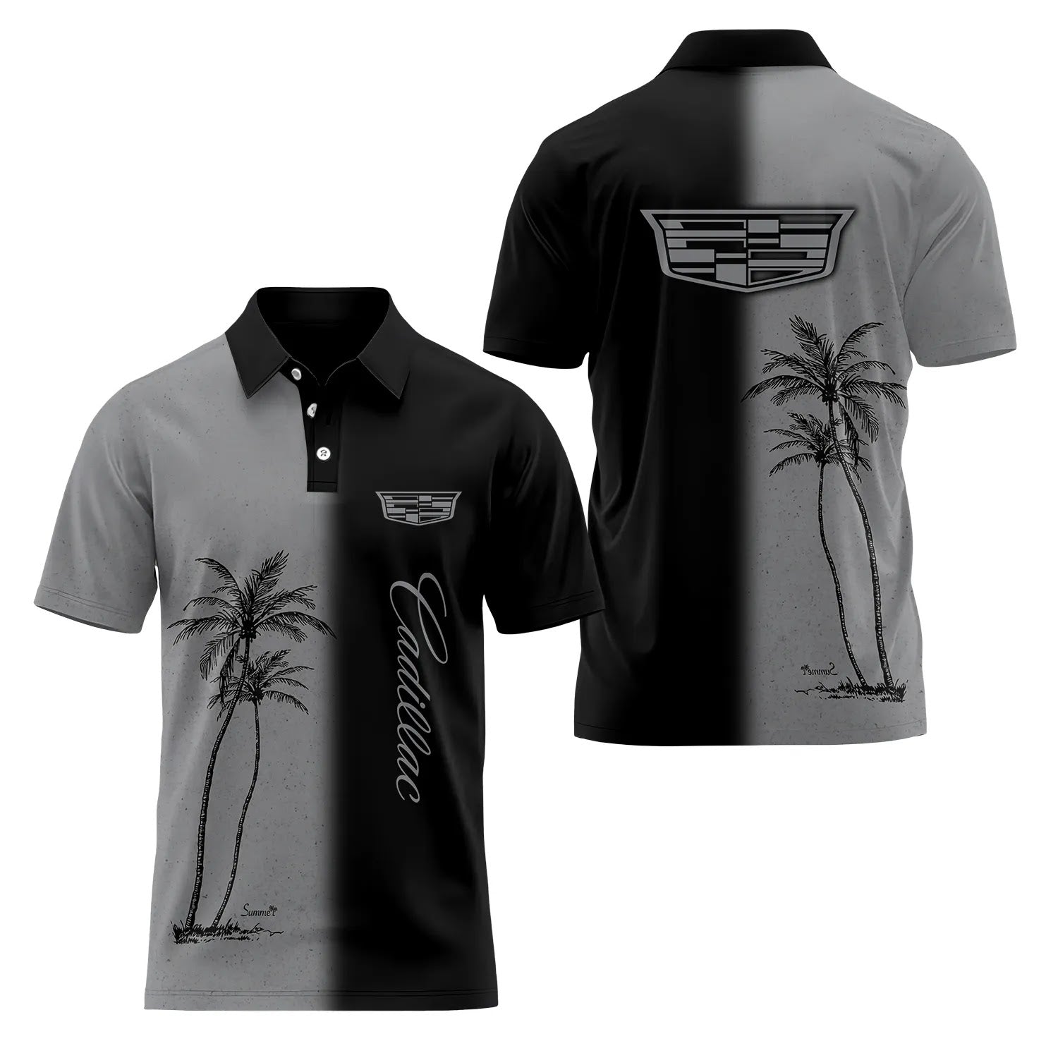 Cadillac Short Sleeve Polo SHW037