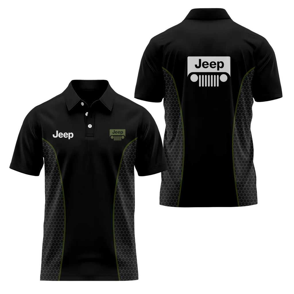 Jeep Short Sleeve Polo SC072