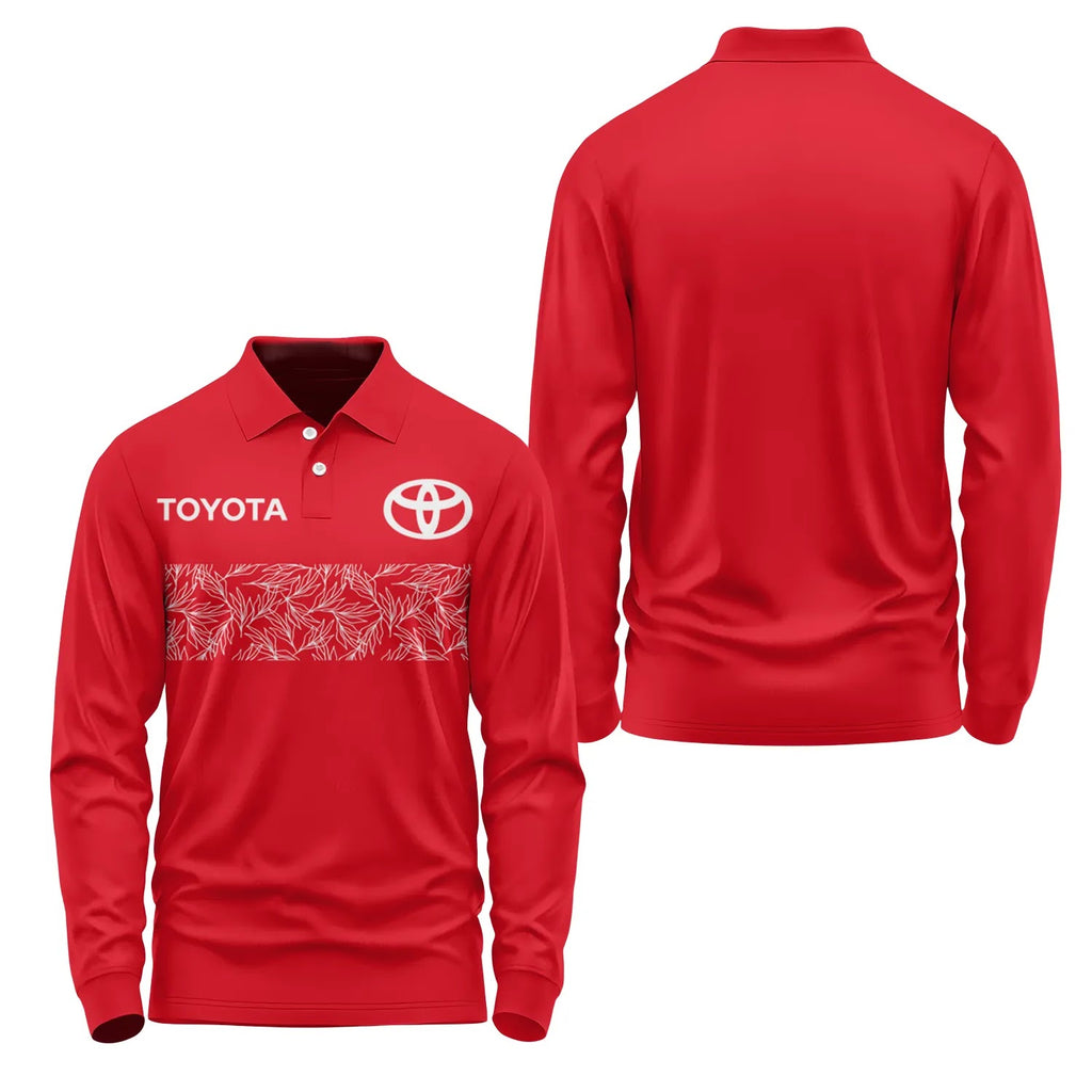 Toyota Long Sleeve Polo SC104