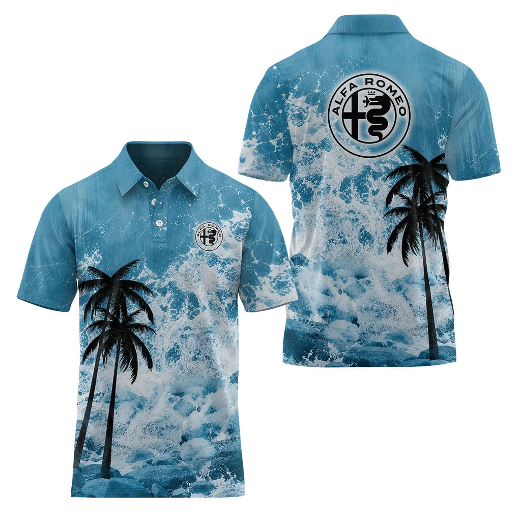 Alfa Romeo Short Sleeve Polo SHW052
