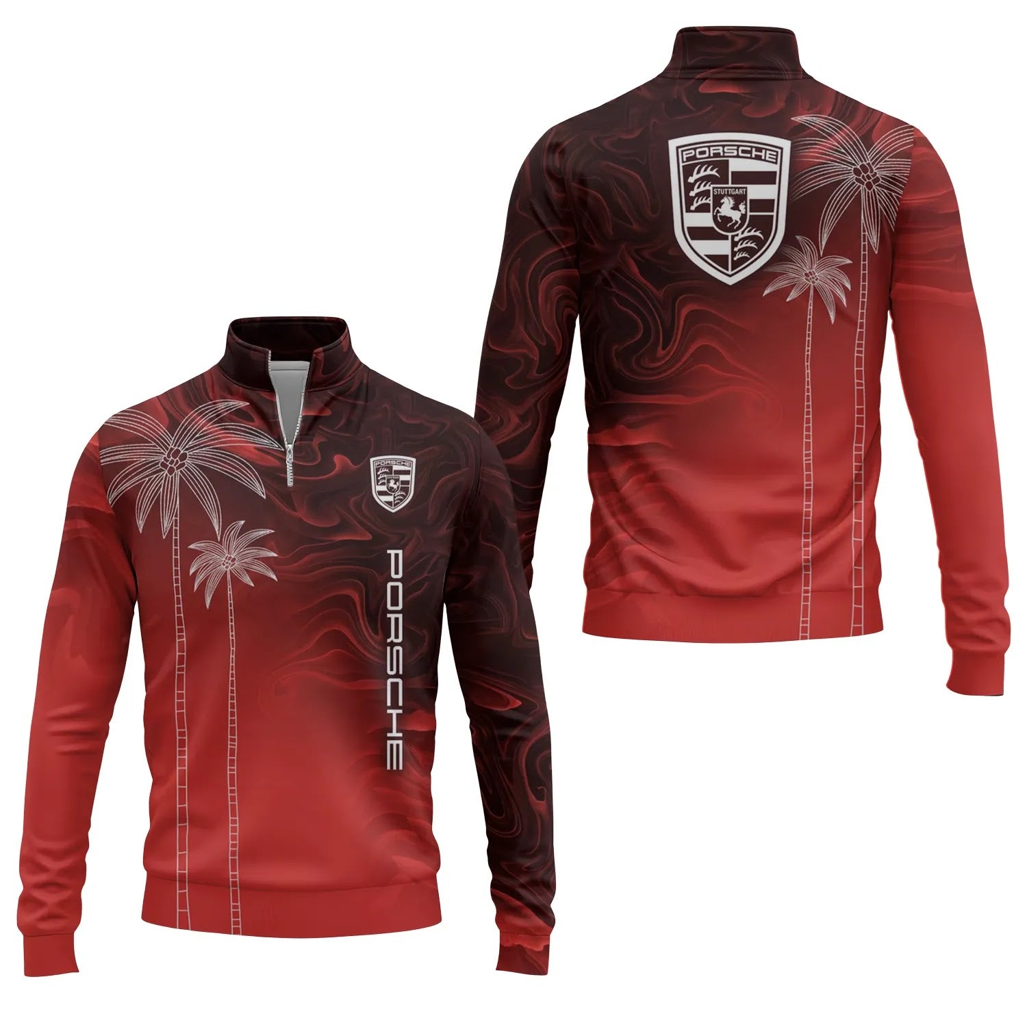 Porsche Quarter-zip Pullover SHW070