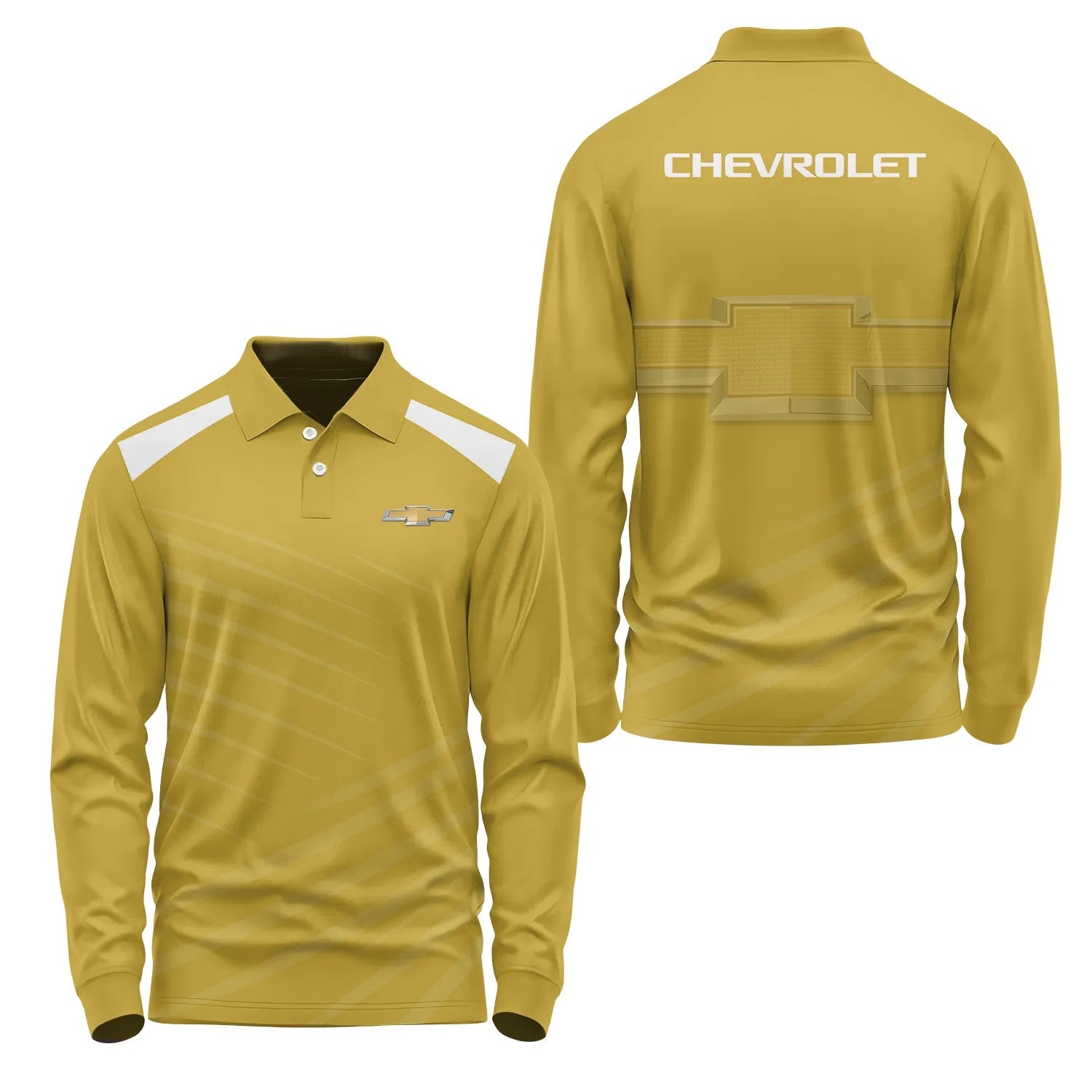 Chevrolet Long Sleeve Polo SC082
