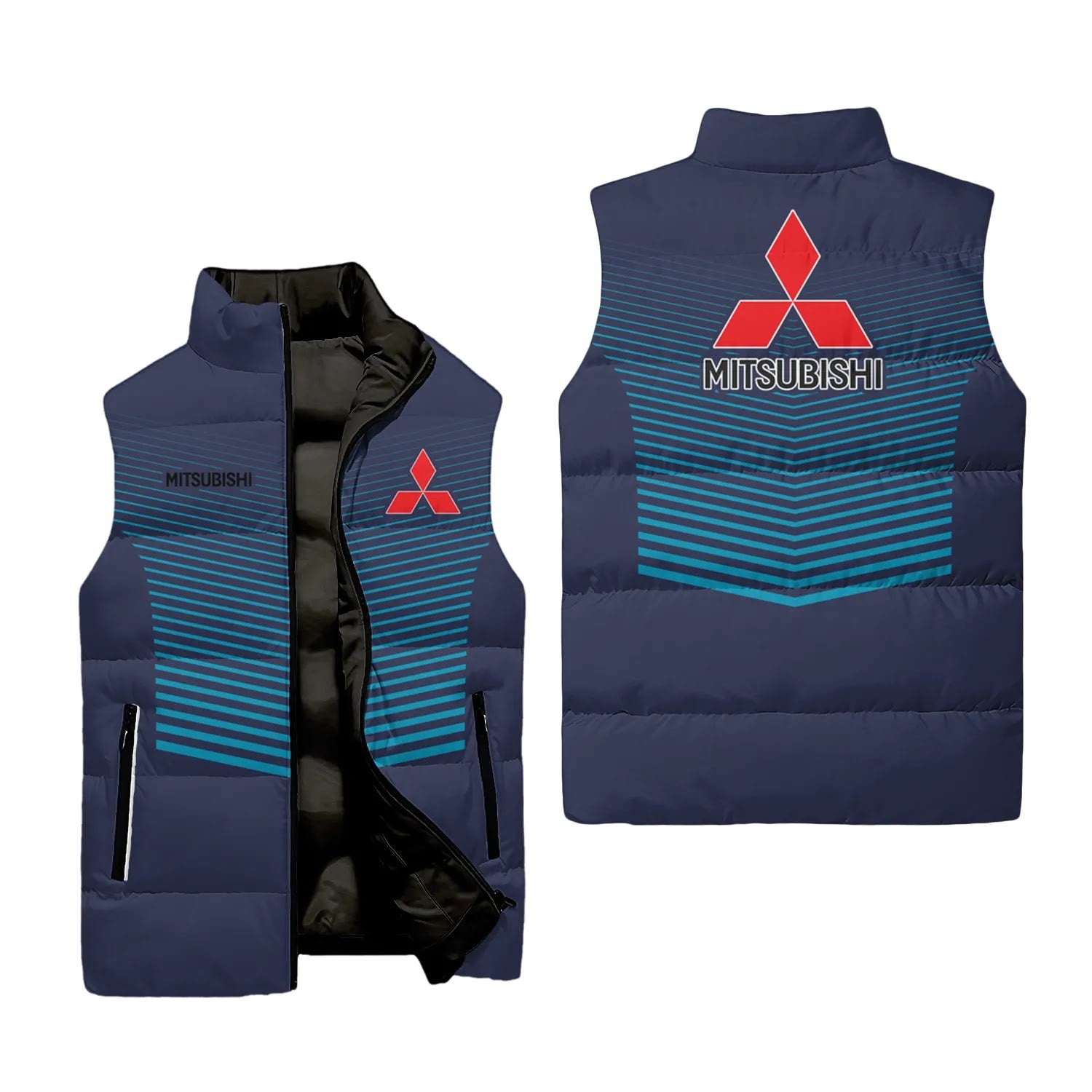 Mitsubishi Sleeveless Puffer Jacket SC099