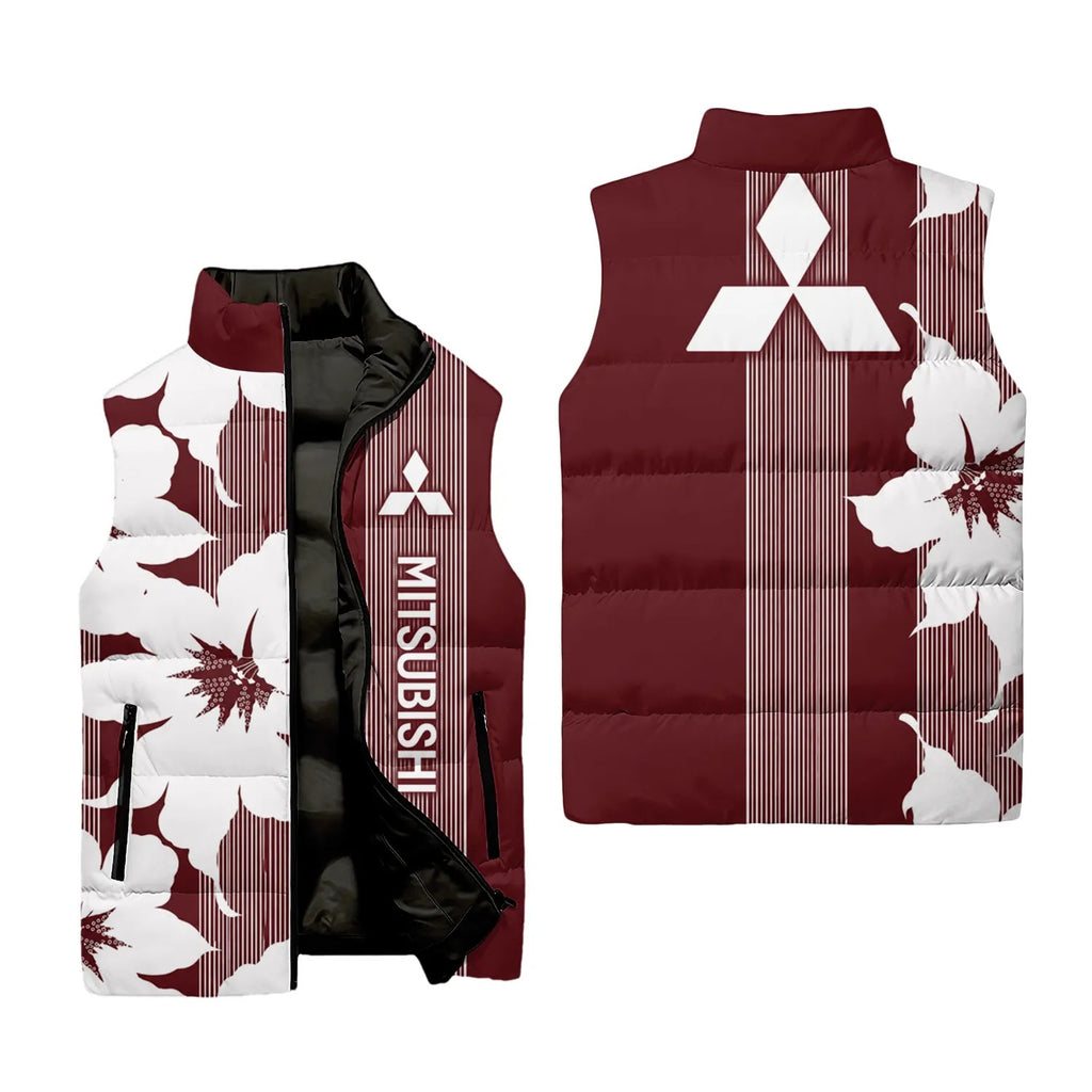 Mitsubishi Sleeveless Puffer Jacket SHW039