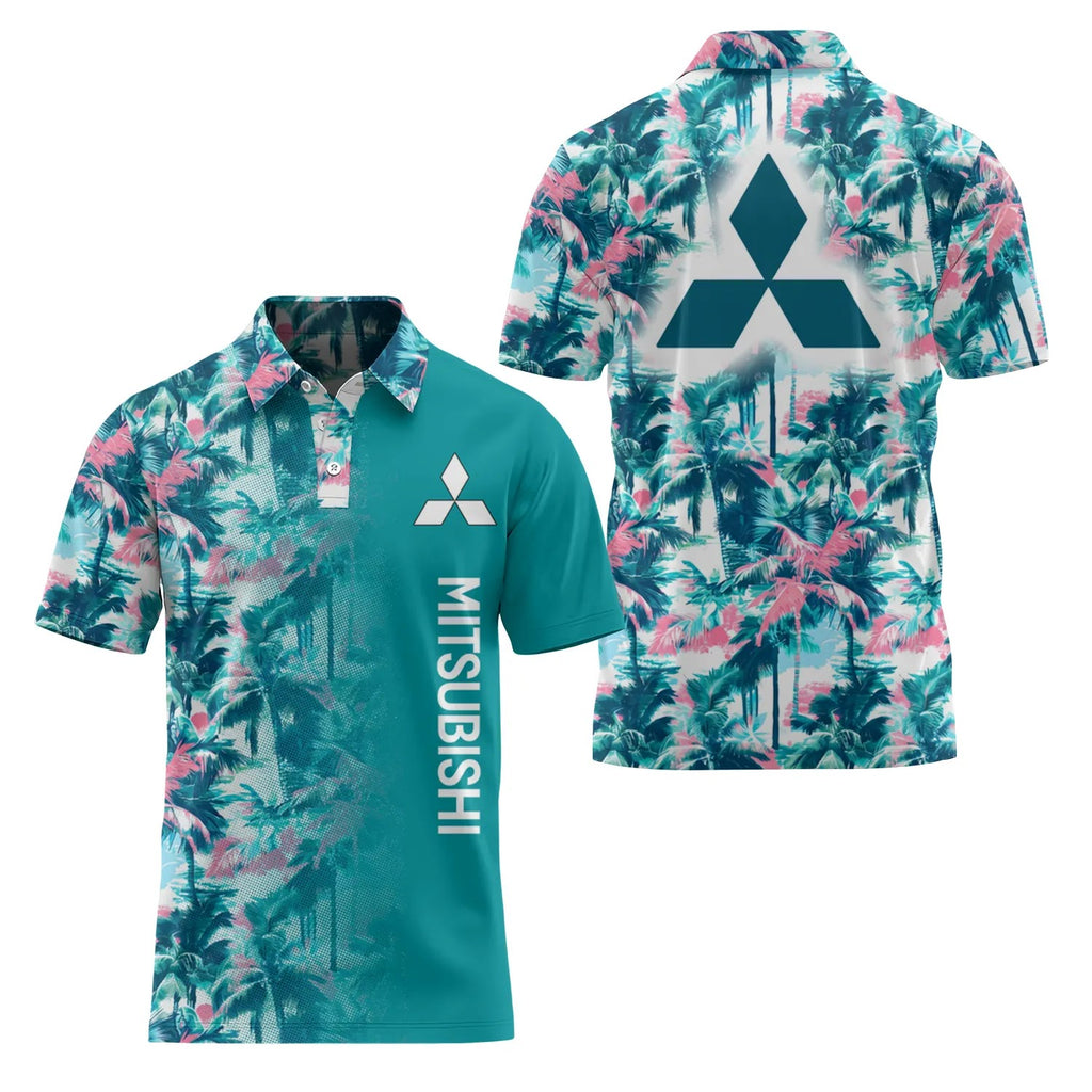 Mitsubishi Short Sleeve Polo SHW061