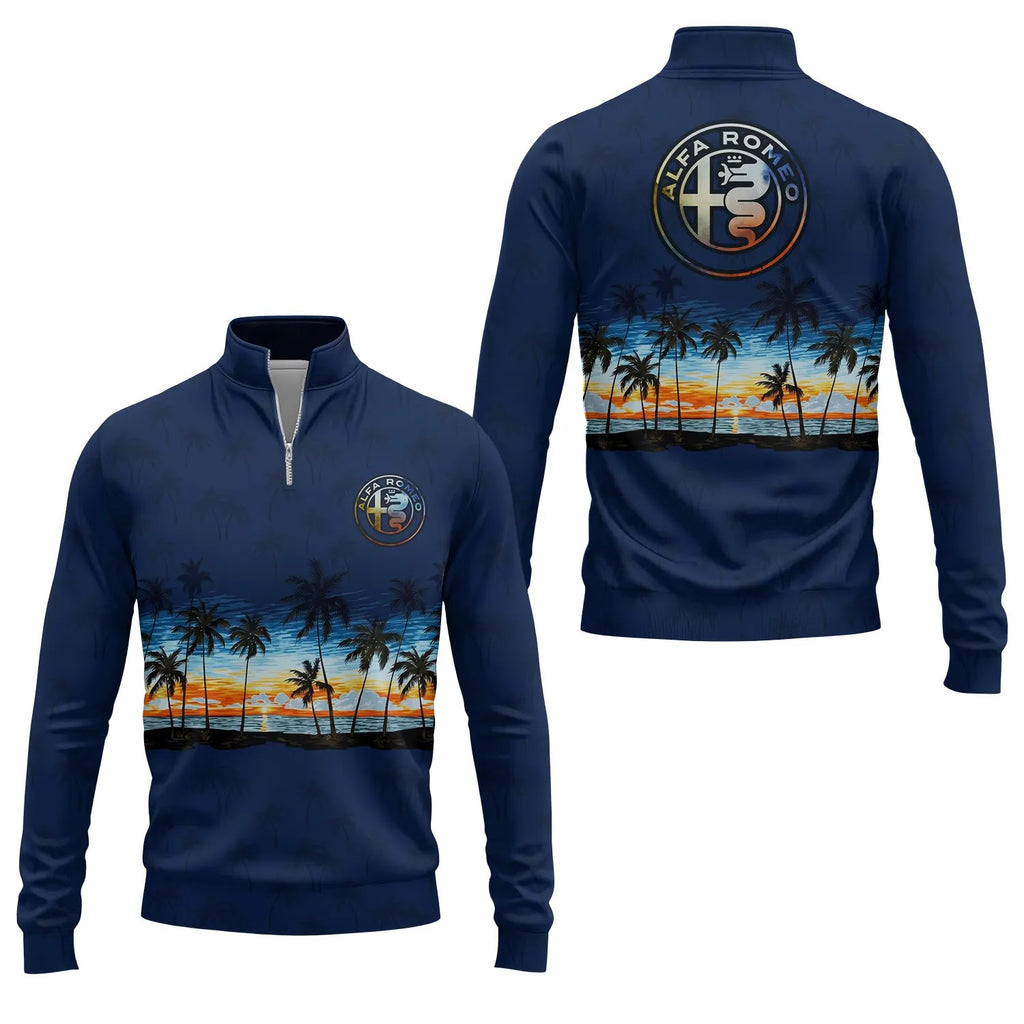 Alfa Romeo Quarter-zip Pullover SHW017