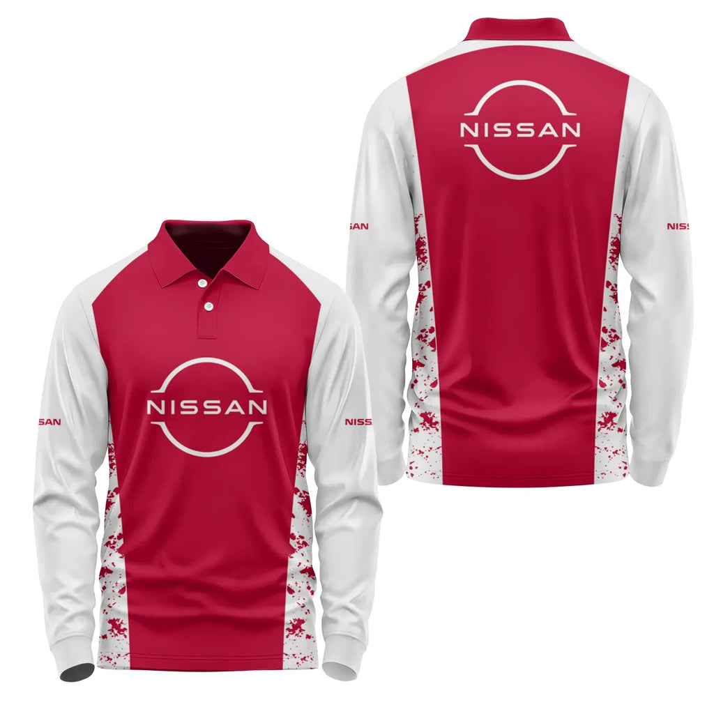 Nissan Long Sleeve Polo SC089