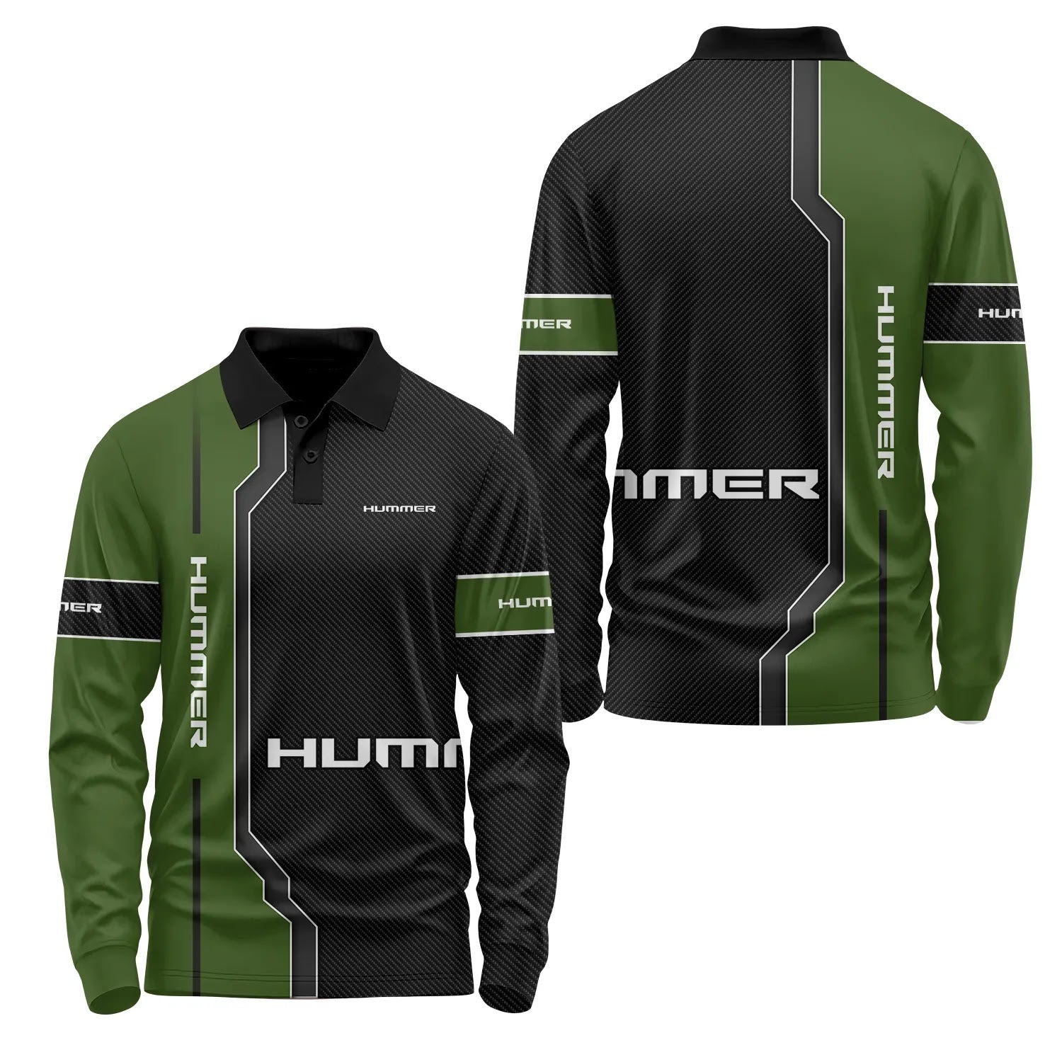 Hummer Long Sleeve Polo SC042