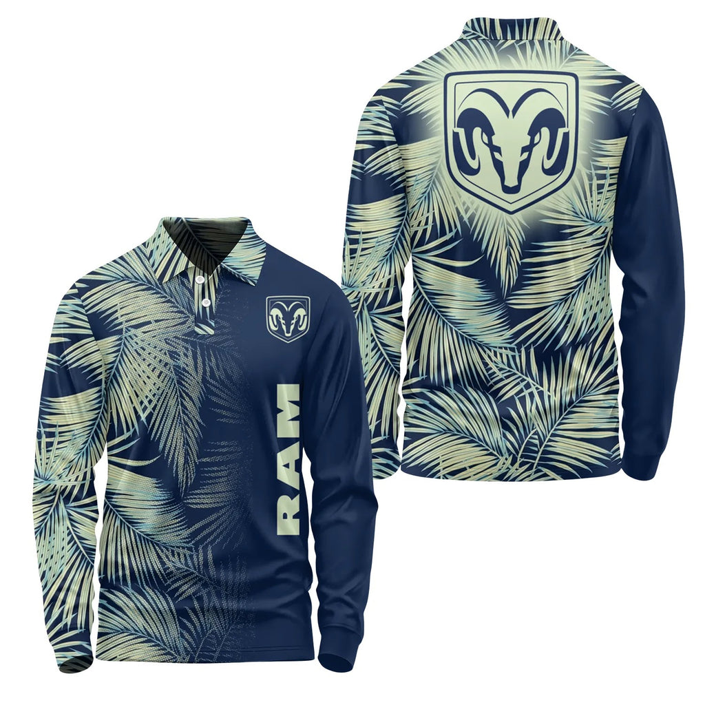 Ram Long Sleeve Polo SHW003