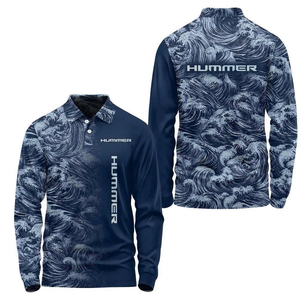 Hummer Long Sleeve Polo SHW010