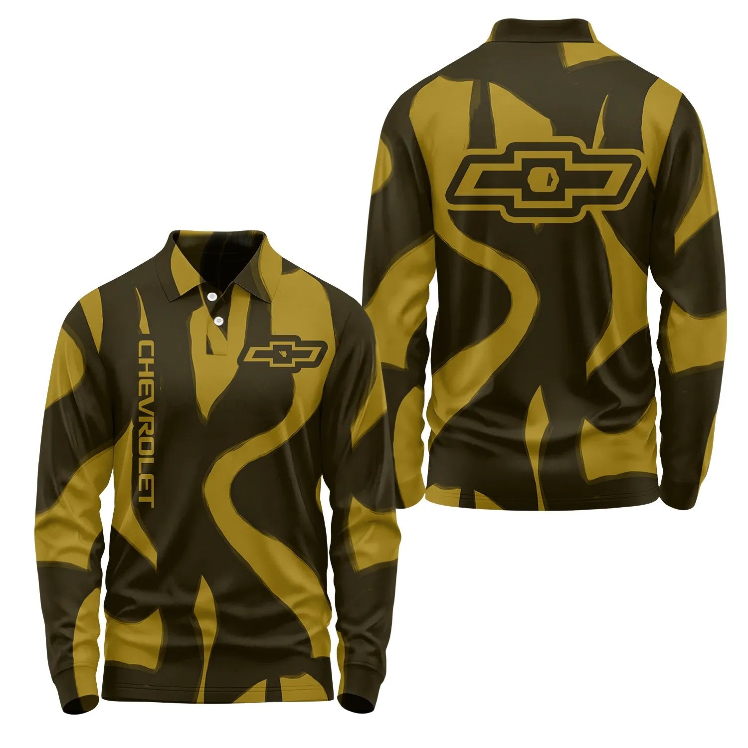 Chevrolet Long Sleeve Polo SHW068