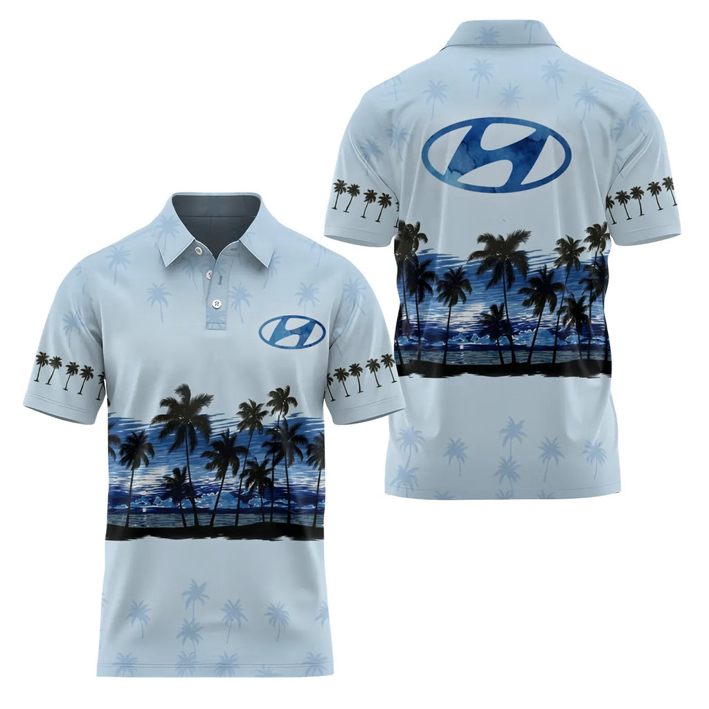 Hyundai Short Sleeve Polo SHW016