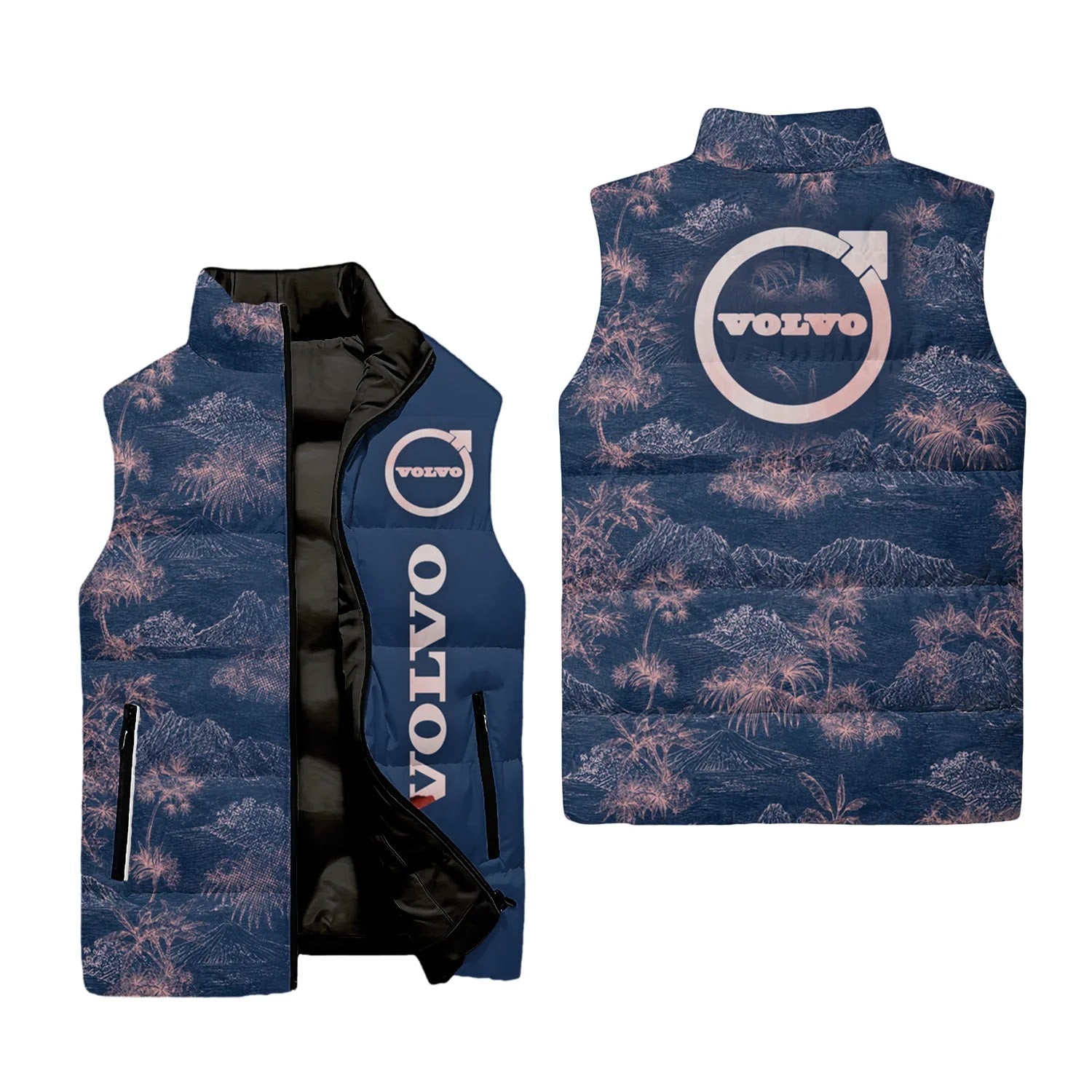 Volvo Sleeveless Puffer Jacket SHW007