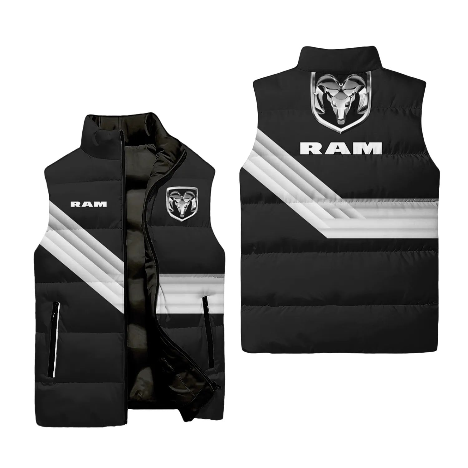 Ram Sleeveless Puffer Jacket SC106