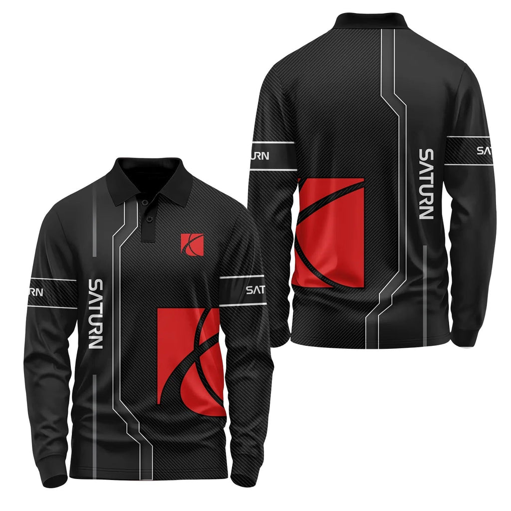 Saturn Long Sleeve Polo SC042