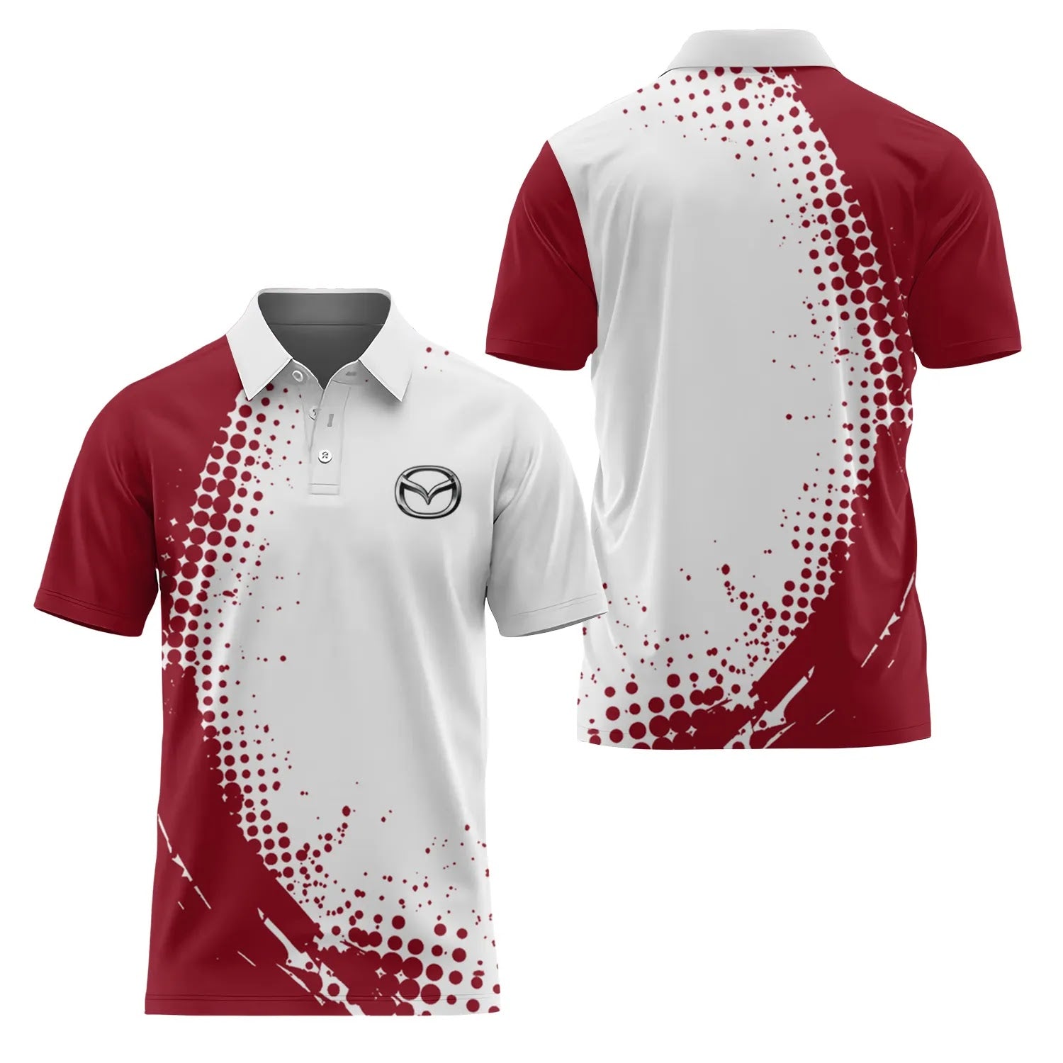 Mazda Short Sleeve Polo SC095