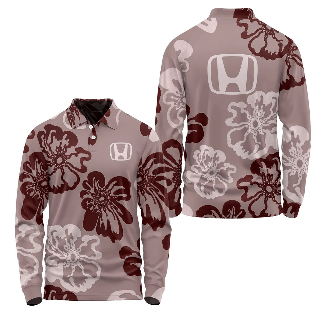 Honda Long Sleeve Polo SHW073