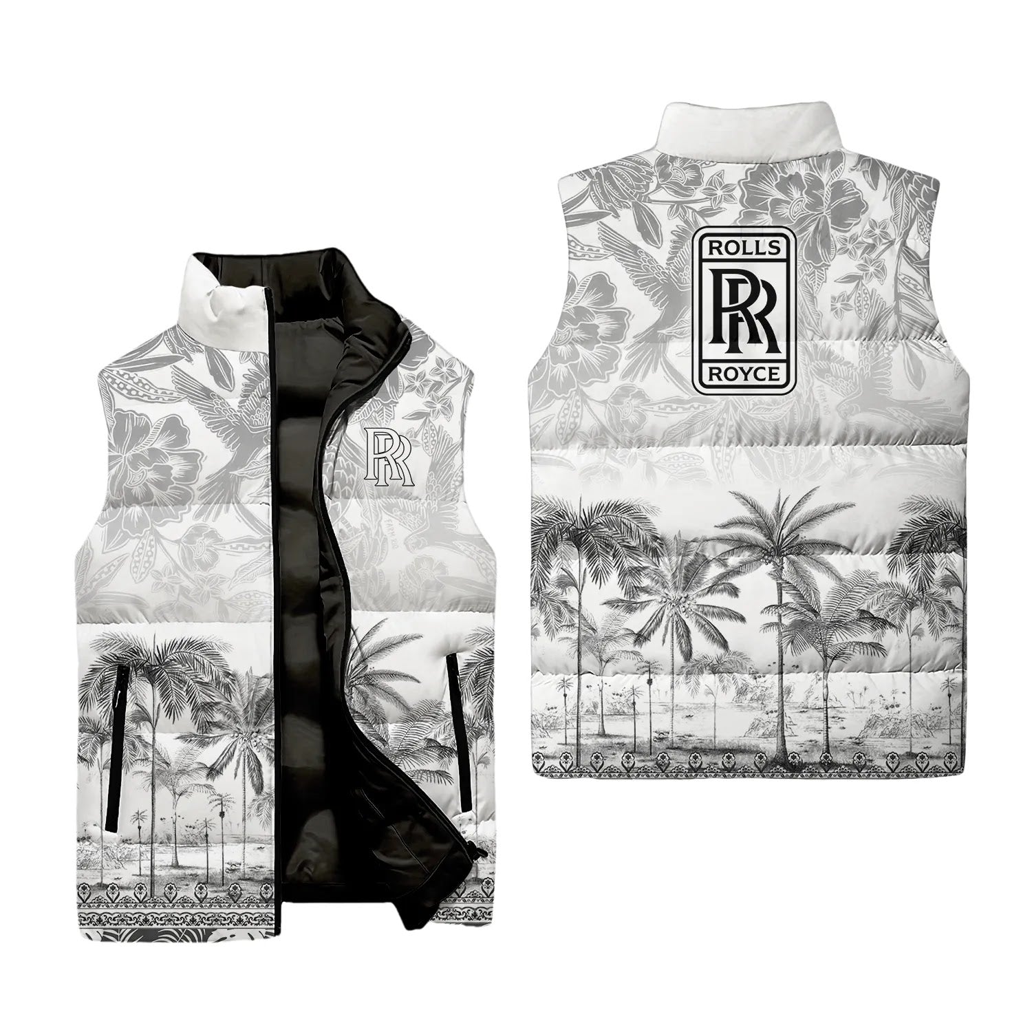 Rolls-Royce Sleeveless Puffer Jacket SC045