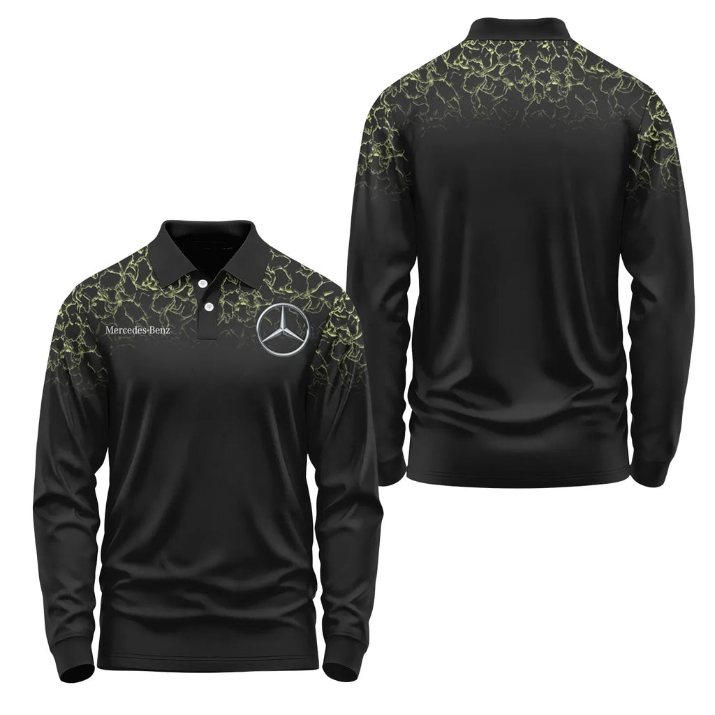 Mercedes-Benz Long Sleeve Polo SC108