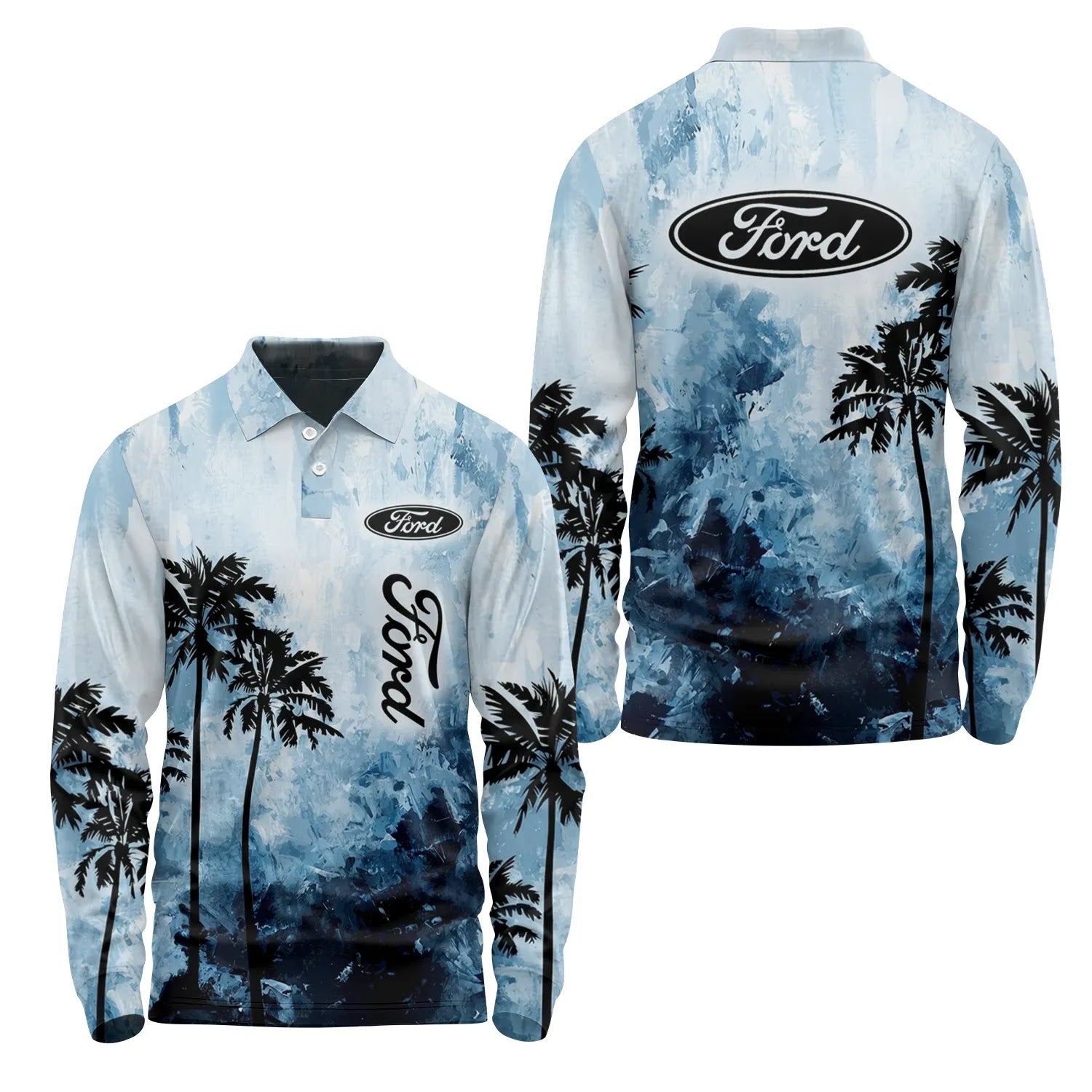 Ford Long Sleeve Polo SHW034