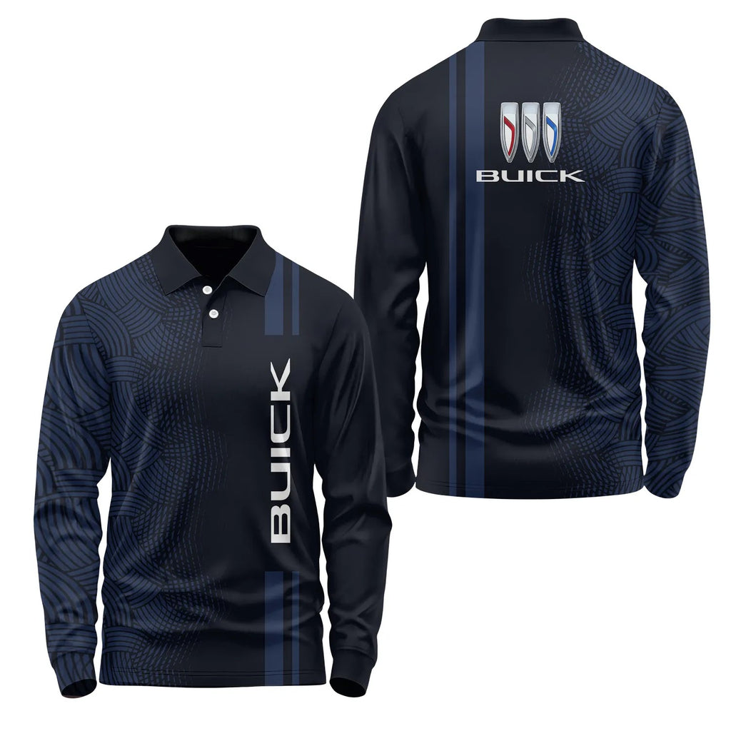 Buick Long Sleeve Polo SC084