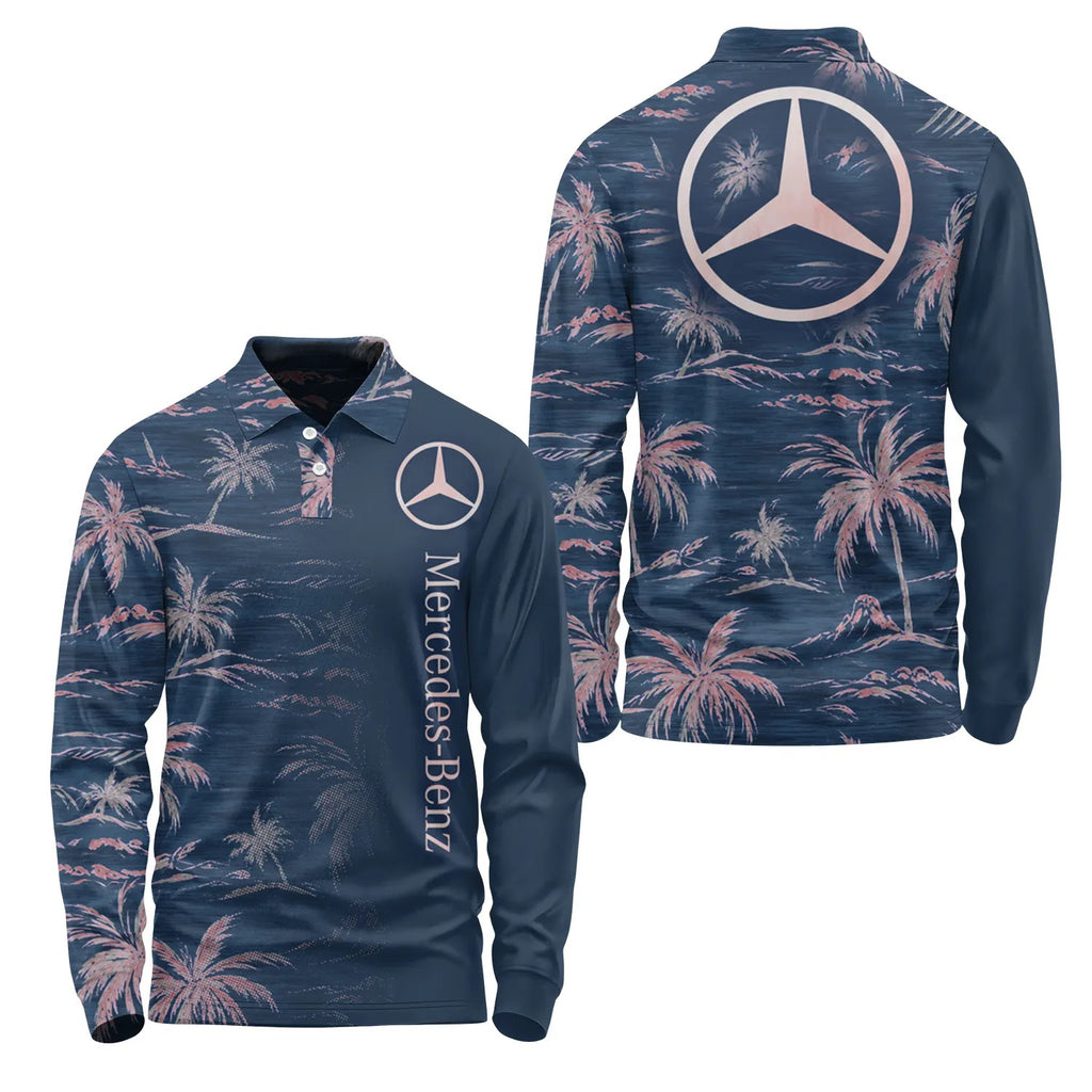 Mercedes-Benz Long Sleeve Polo SHW013