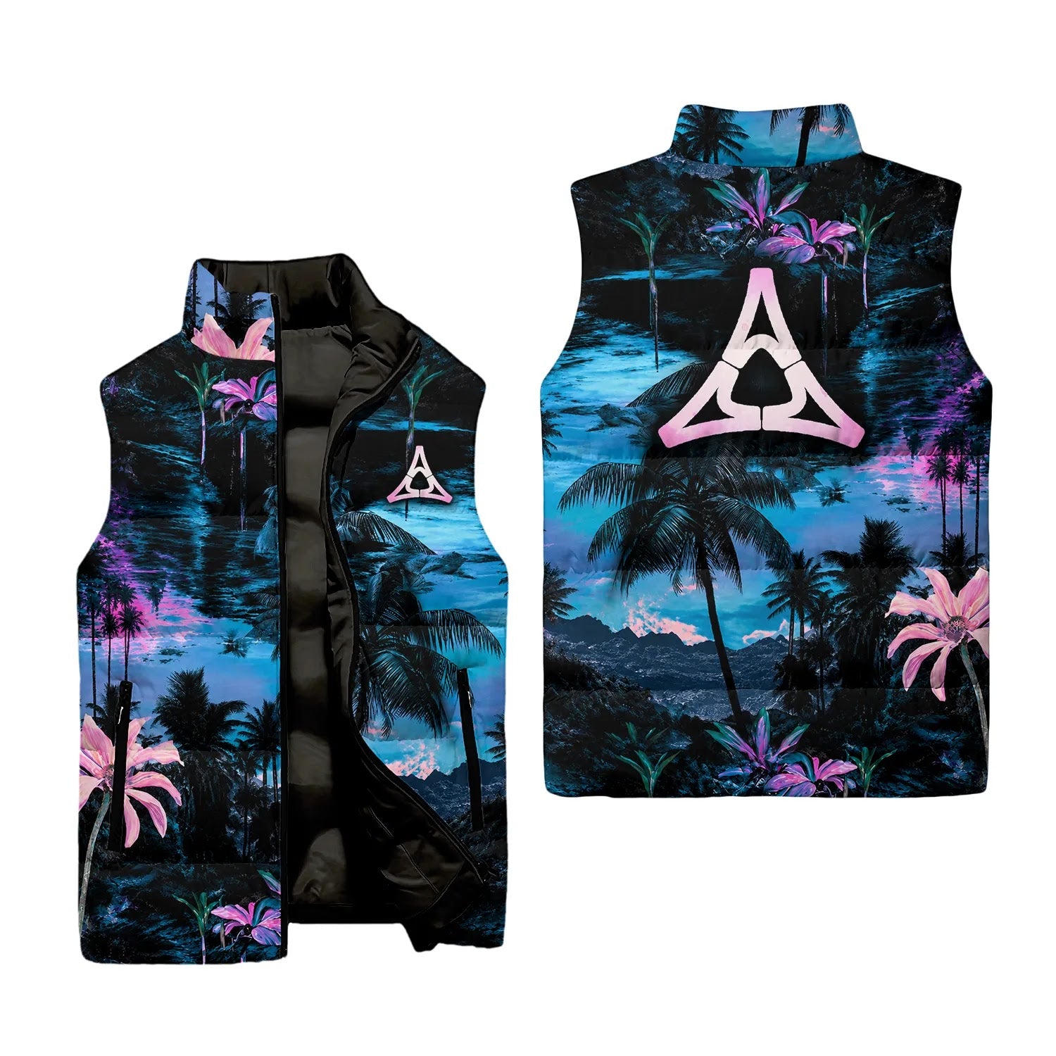 Dodge Sleeveless Puffer Jacket SHW002