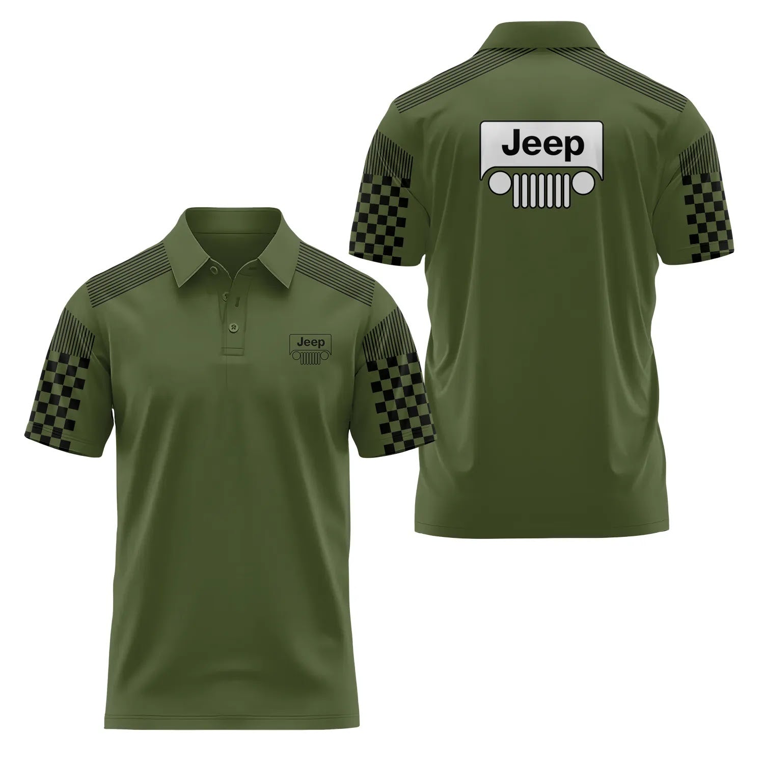 Jeep Short Sleeve Polo SC057