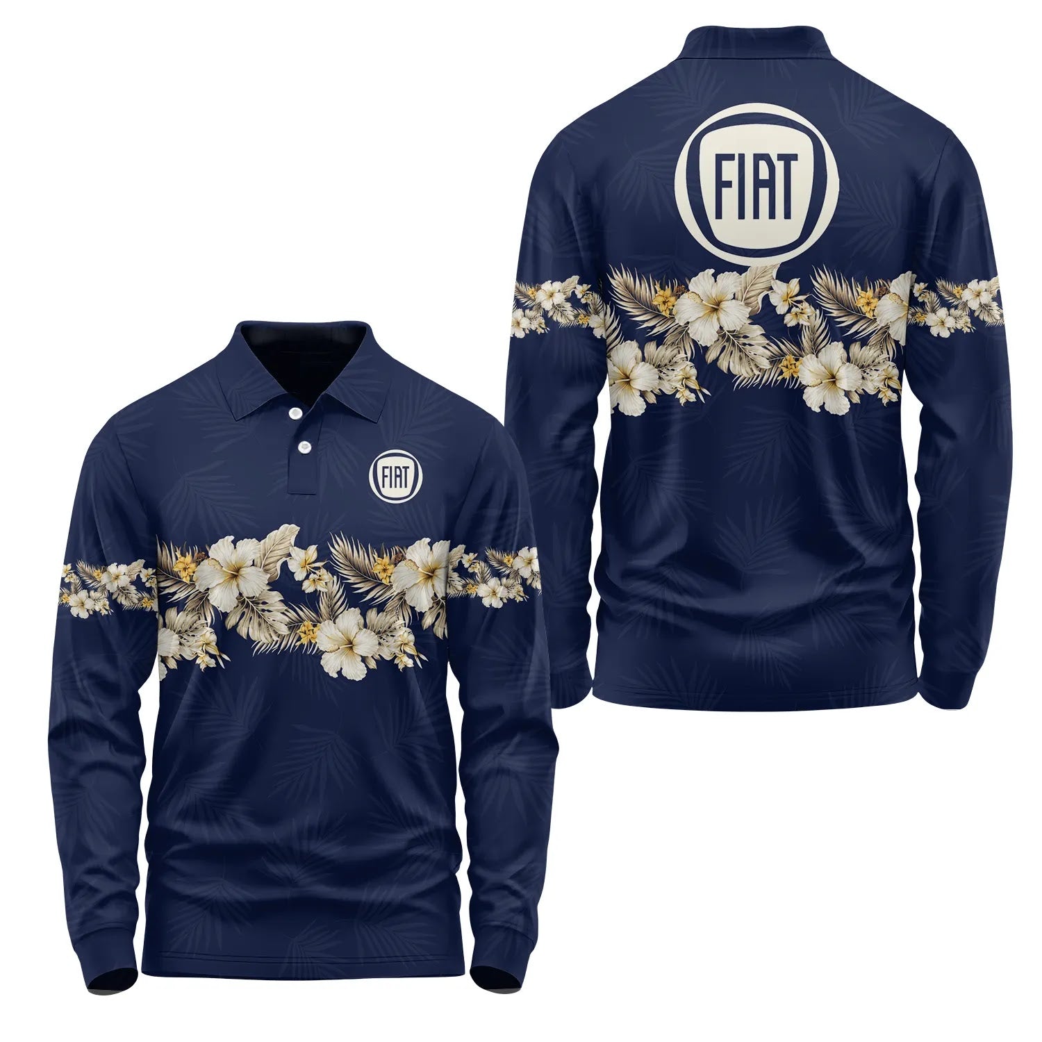 Fiat Long Sleeve Polo SHW047