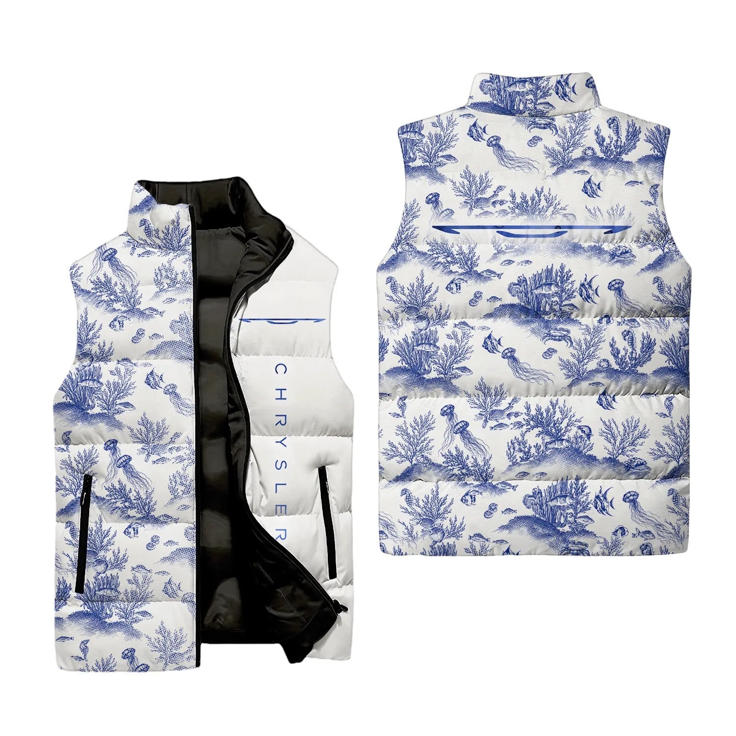 Chrysler Sleeveless Puffer Jacket SHW009