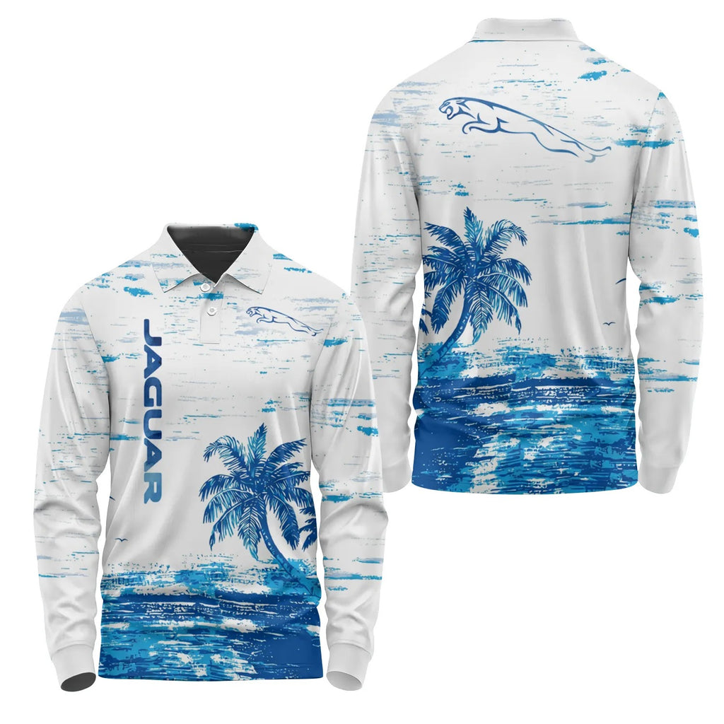 Jaguar Long Sleeve Polo SHW069