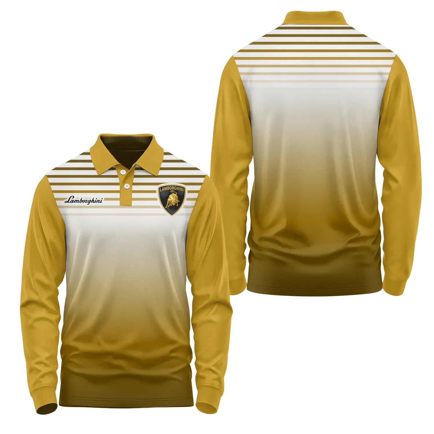 Lamborghini Long Sleeve Polo SC107