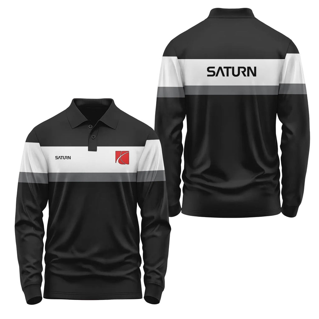 Saturn Long Sleeve Polo SC046