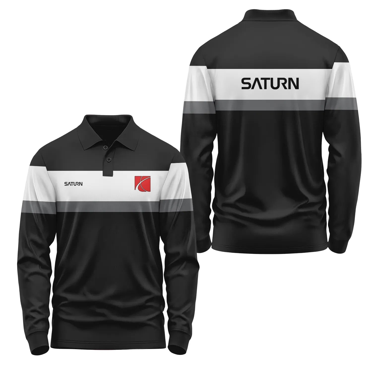 Saturn Long Sleeve Polo SC046