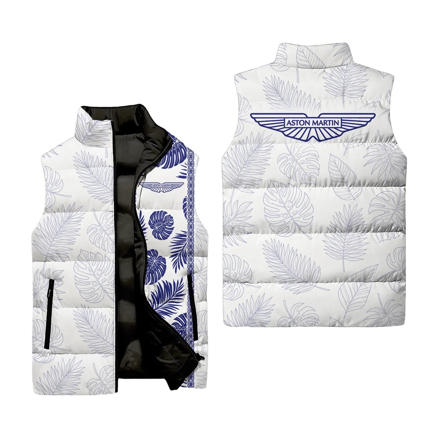 Aston Martin Sleeveless Puffer Jacket SHW023